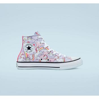 Converse Chuck Taylor All Star Neon Unicorn Hi Ruzove - Detske Vysoké Tenisky